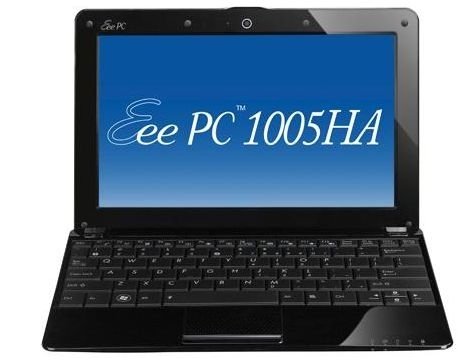 ASUS Eee PC 1005HA-BLK029S netbook Intel Pentium Mobile N270