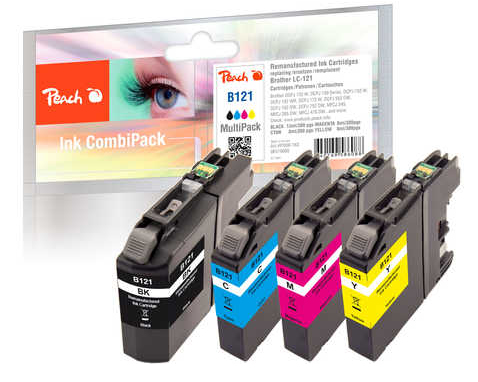Peach 319688 ink cartridge Compatible Black, Cyan, Magenta, Yellow