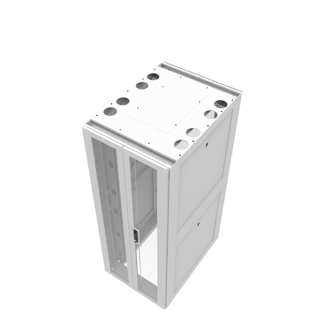 Vertiv GL42UG2EZ-3042-W-MSS rack cabinet 42U Floor mounted rack White – image 2