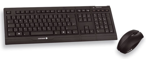 Cherry M85-26005 keyboard Mouse included RF Wireless Black