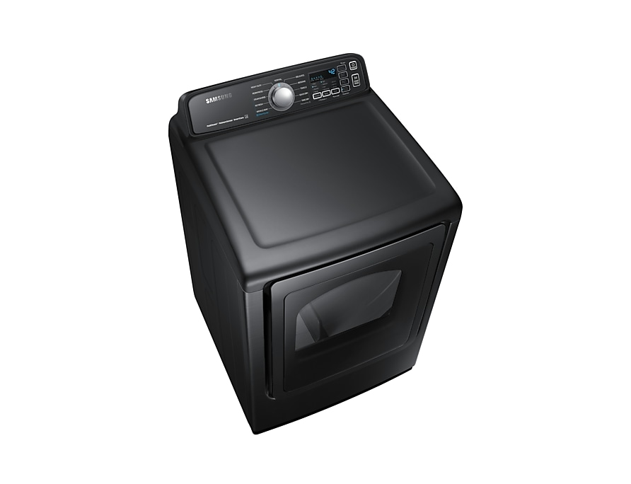 Samsung DVE50T7455V tumble dryer Freestanding Top-load Black – image 5