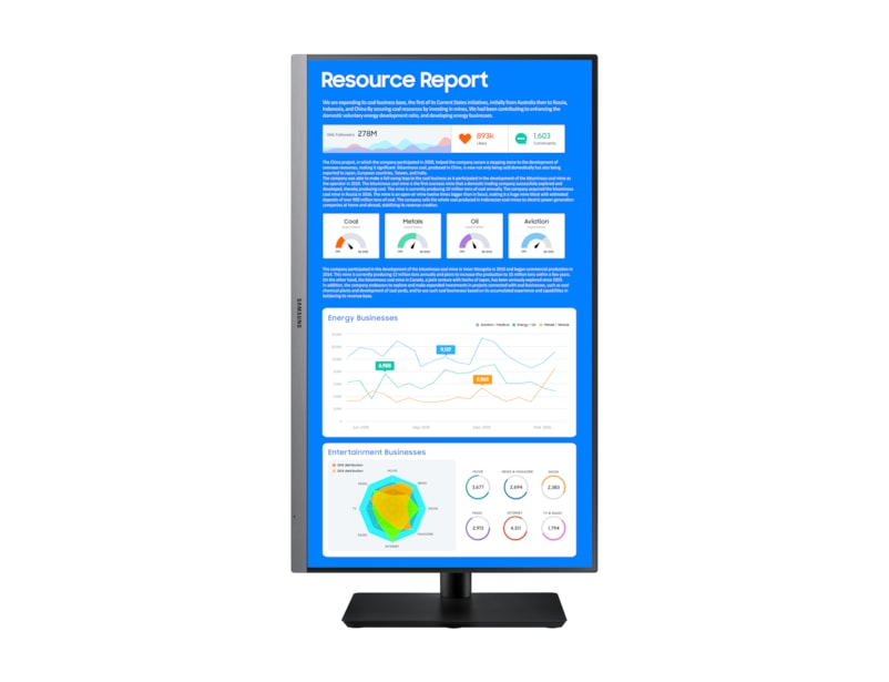 Samsung LS24R650FD computer monitor – image 8