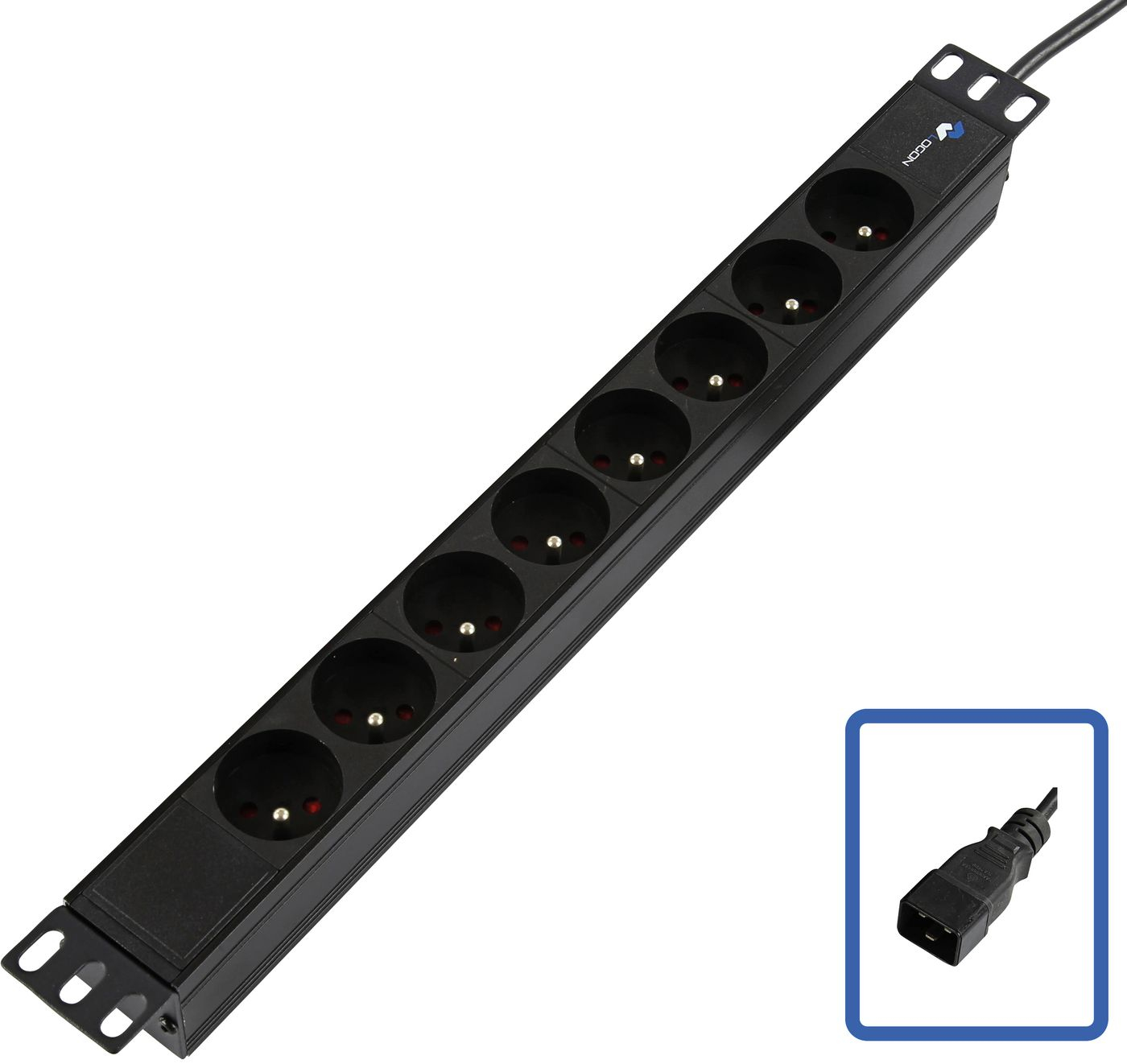 Lanview TUPS055 power distribution unit (PDU) Black