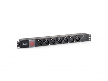 Equip 19" Power Distribution Unit with Cable Lock