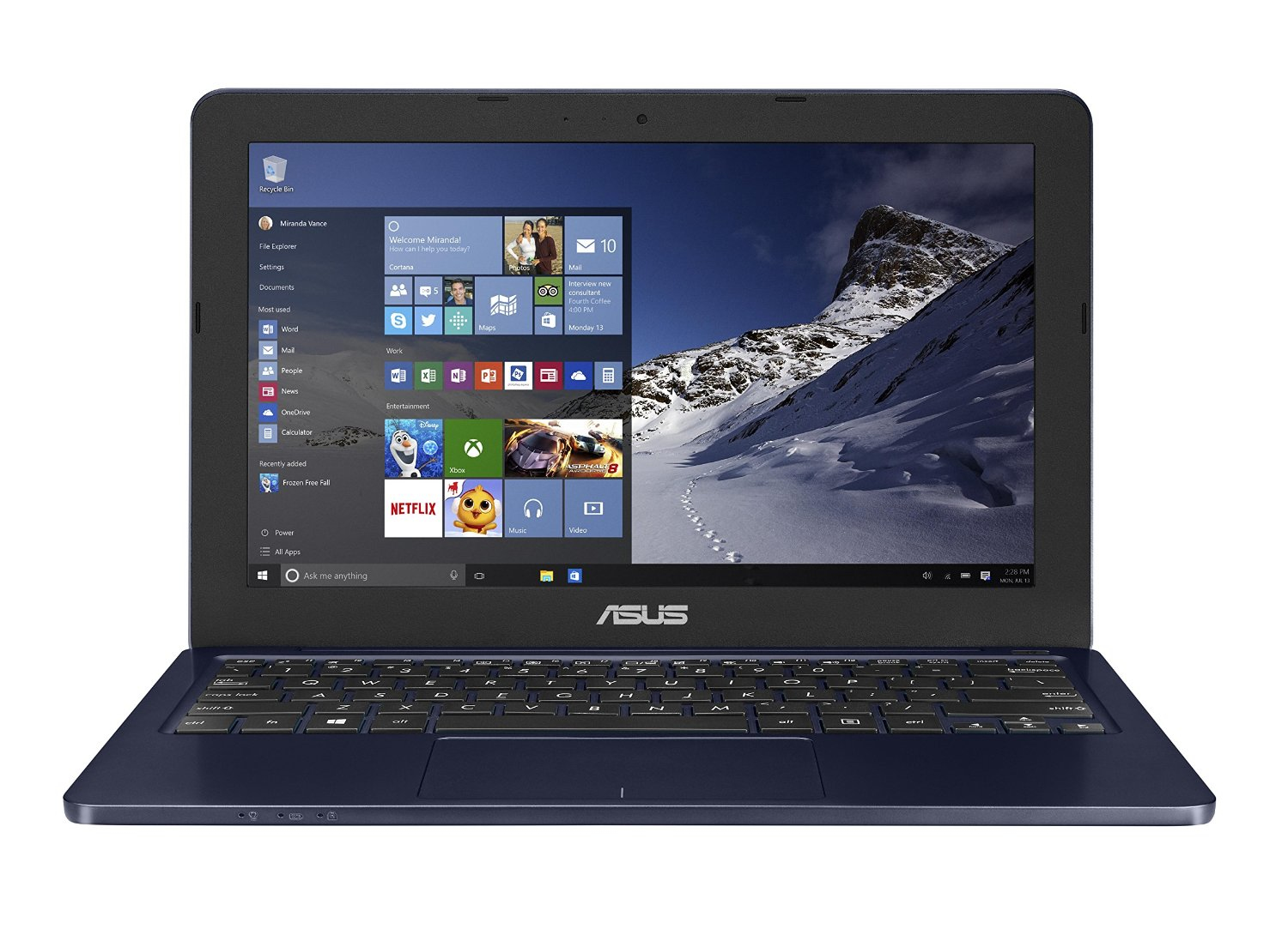 ASUS Transformer Book E205SA-FV0185T Intel® Celeron® N3060 Hybrid (2-in-1) – image 1