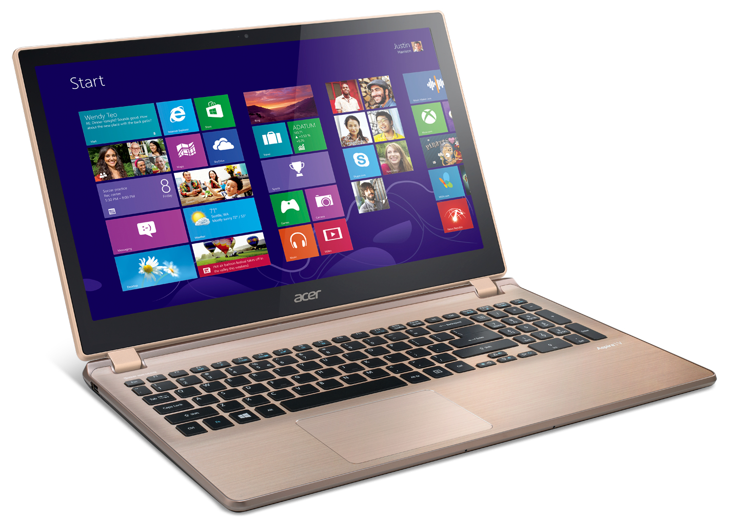 Acer Aspire 552-10578G1Tamm AMD A10 A10-5757M Laptop – image 2