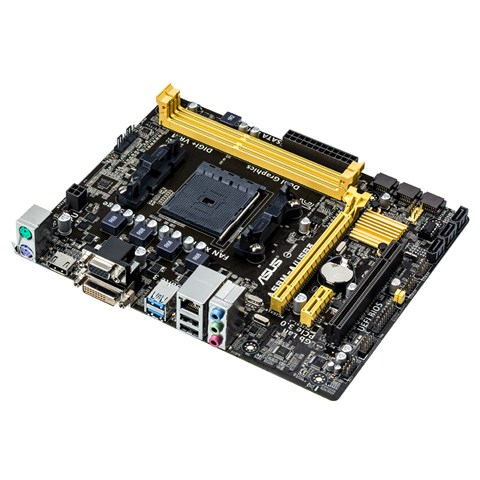 ASUS A58M-A/USB3 AMD A58 FCH (Bolton D2) Socket FM2+ micro ATX – image 2