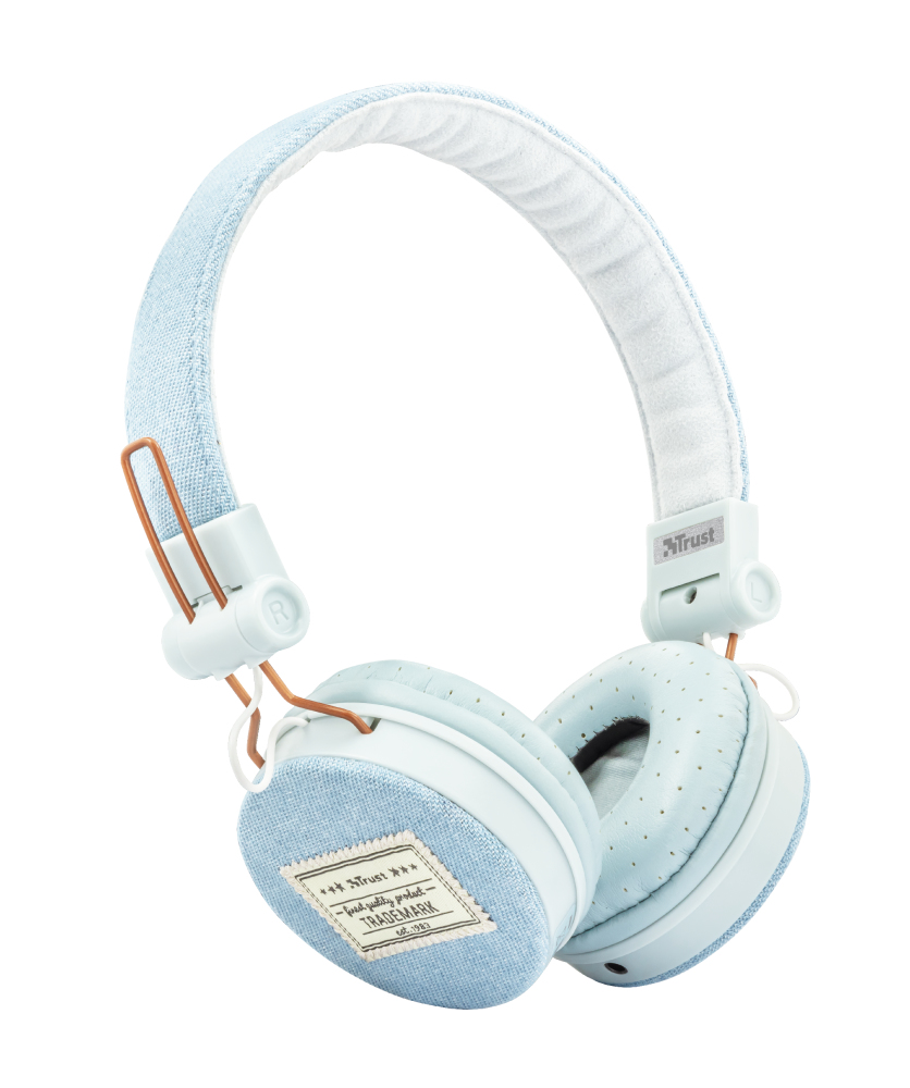 Trust 23610 headphones/headset Wired Head-band Music Blue – image 2