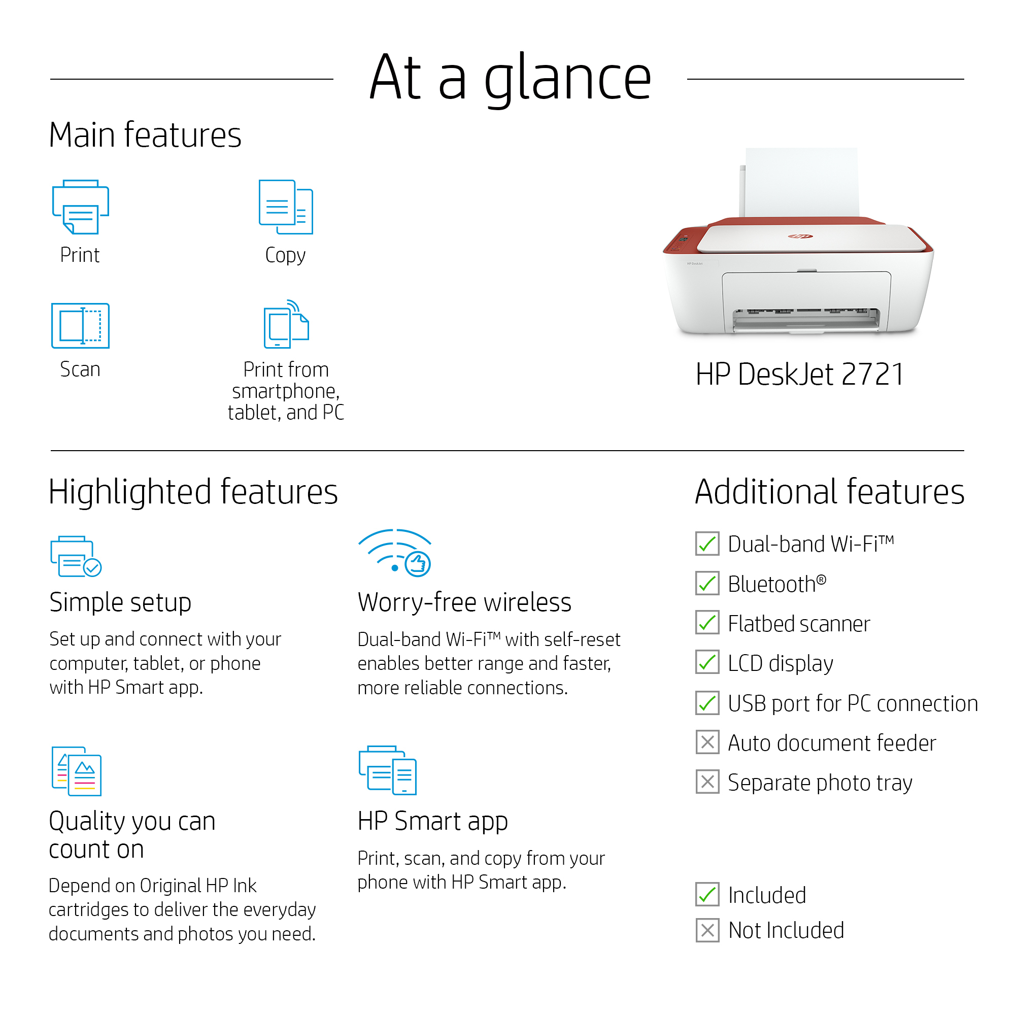 HP DeskJet 2723 All-in-One Printer – image 3