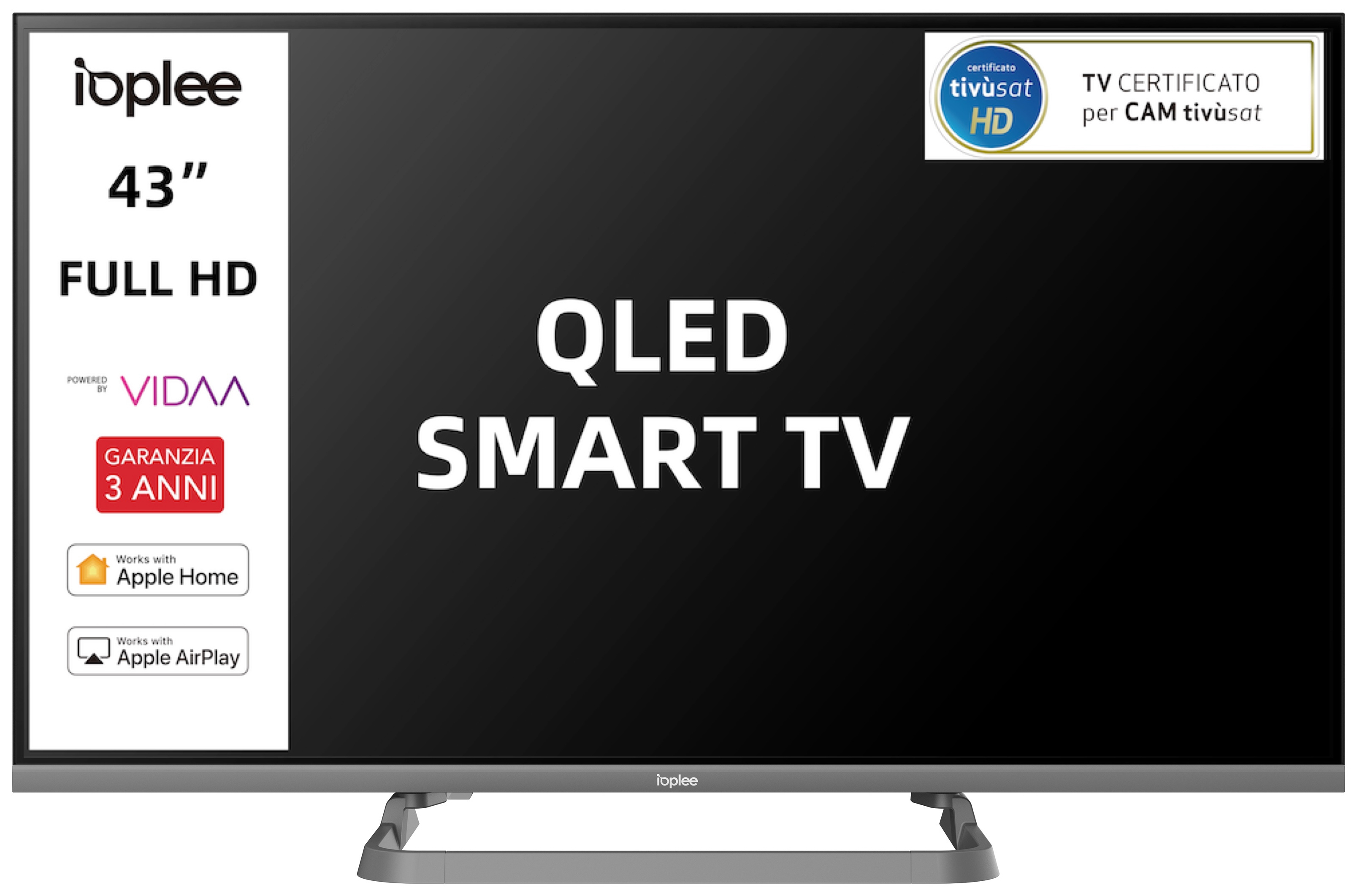 IOPLEE IOP43BQVDA 43" — vue 1 sur 8