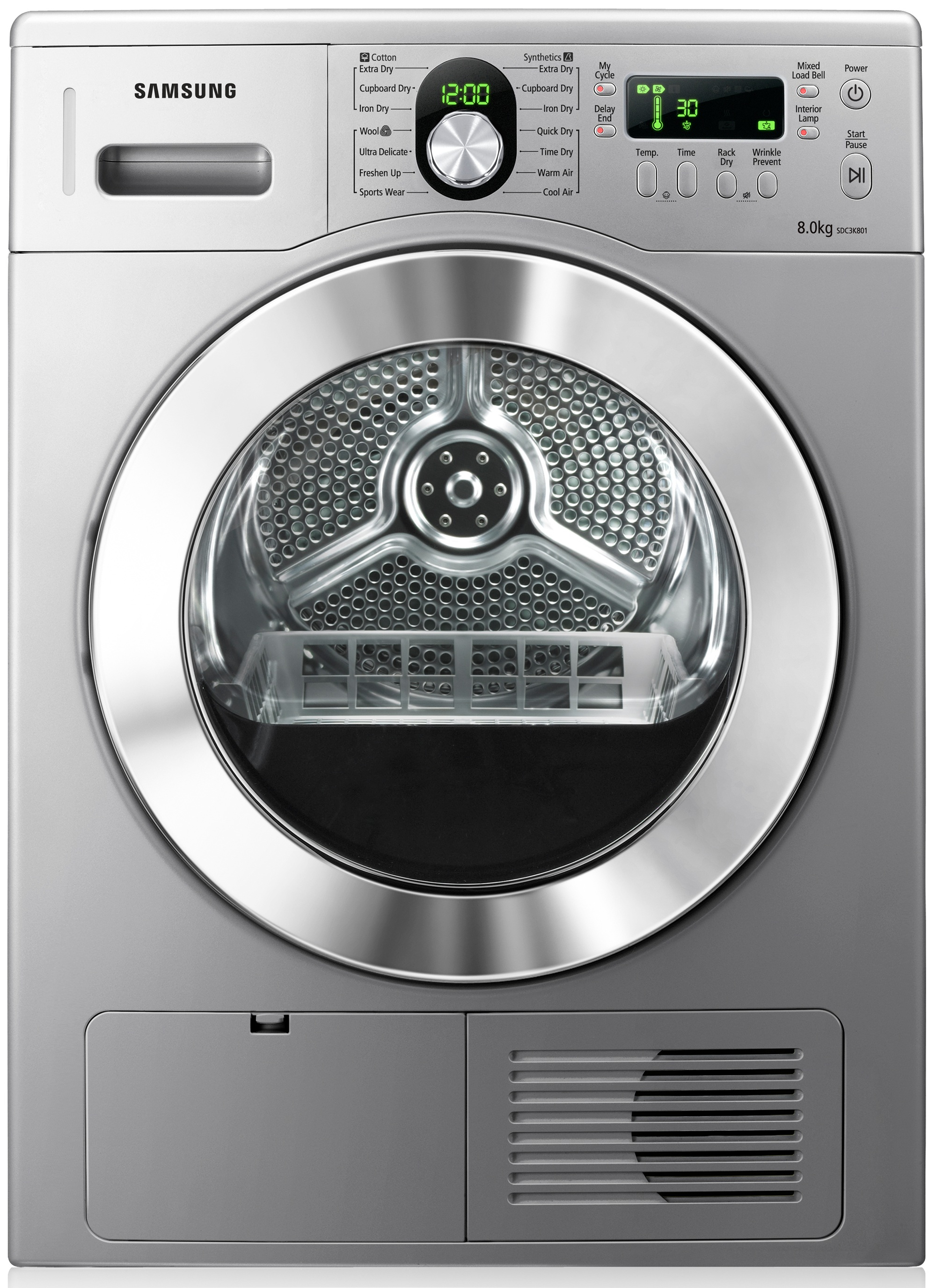 Samsung SDC3K801 tumble dryer Freestanding Front-load