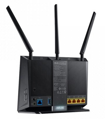 ASUS DSL-AC68U wireless router Gigabit Ethernet Dual-band (2.4 GHz – image 4