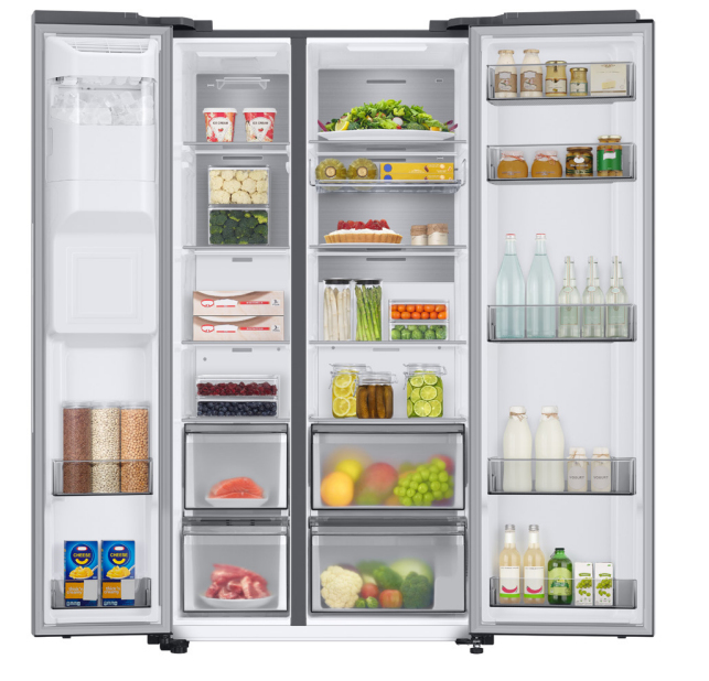 Samsung RS8000 side-by-side refrigerator Freestanding – image 2