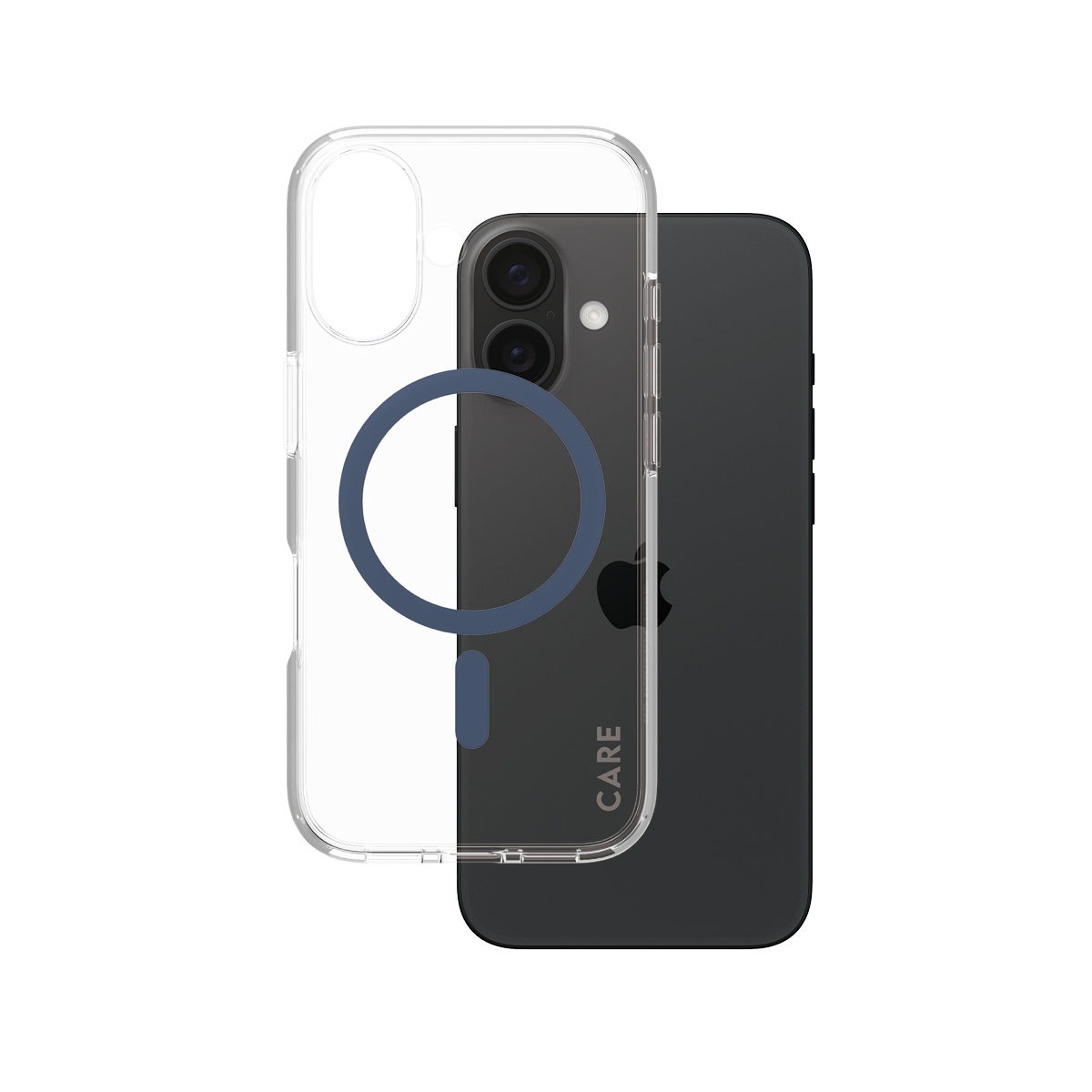 PanzerGlass CARE by PanzerGlass® Flagship Case Transparent Urban Combat w. Blue MagSafe iPhone 16 – image 1