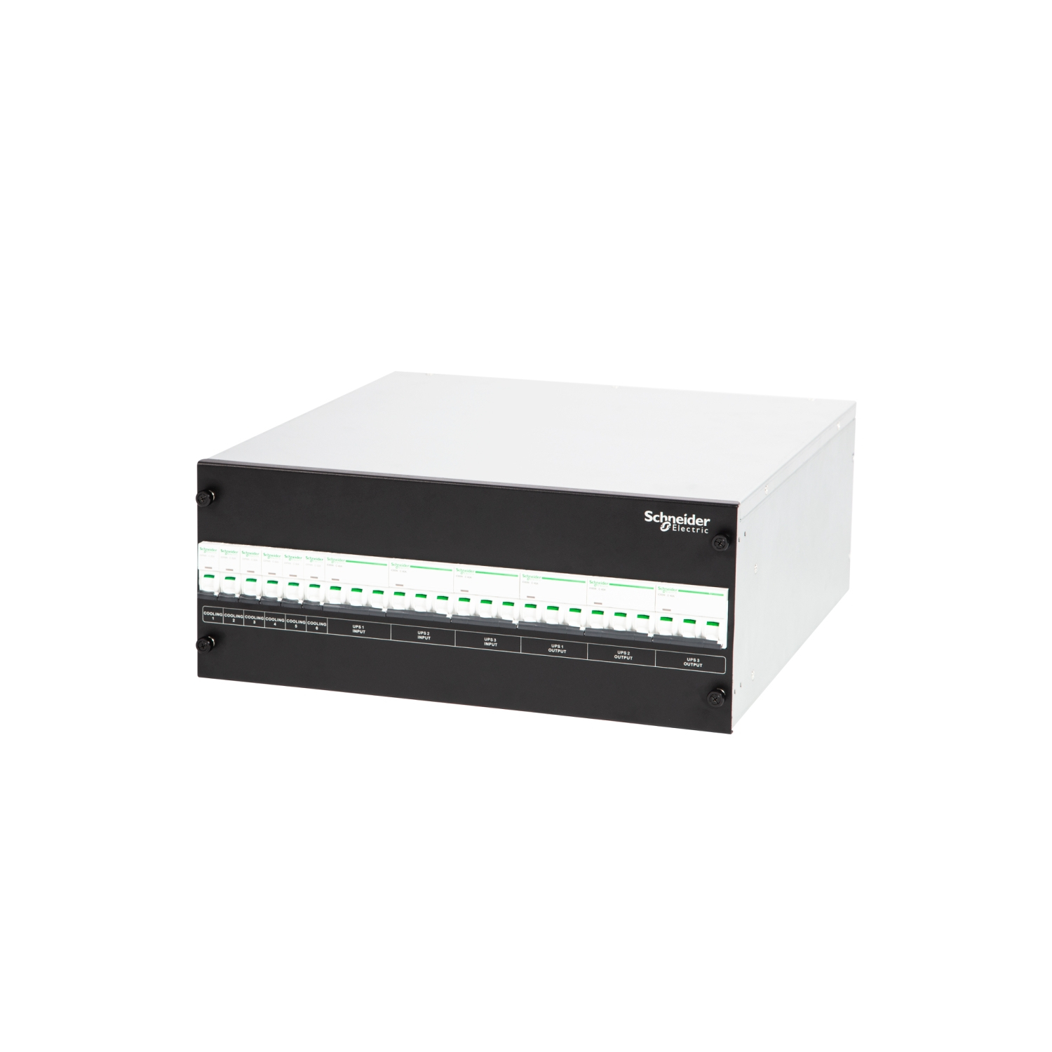 APC PDPUPS1N-40 power distribution unit (PDU) 4U Black, Silver