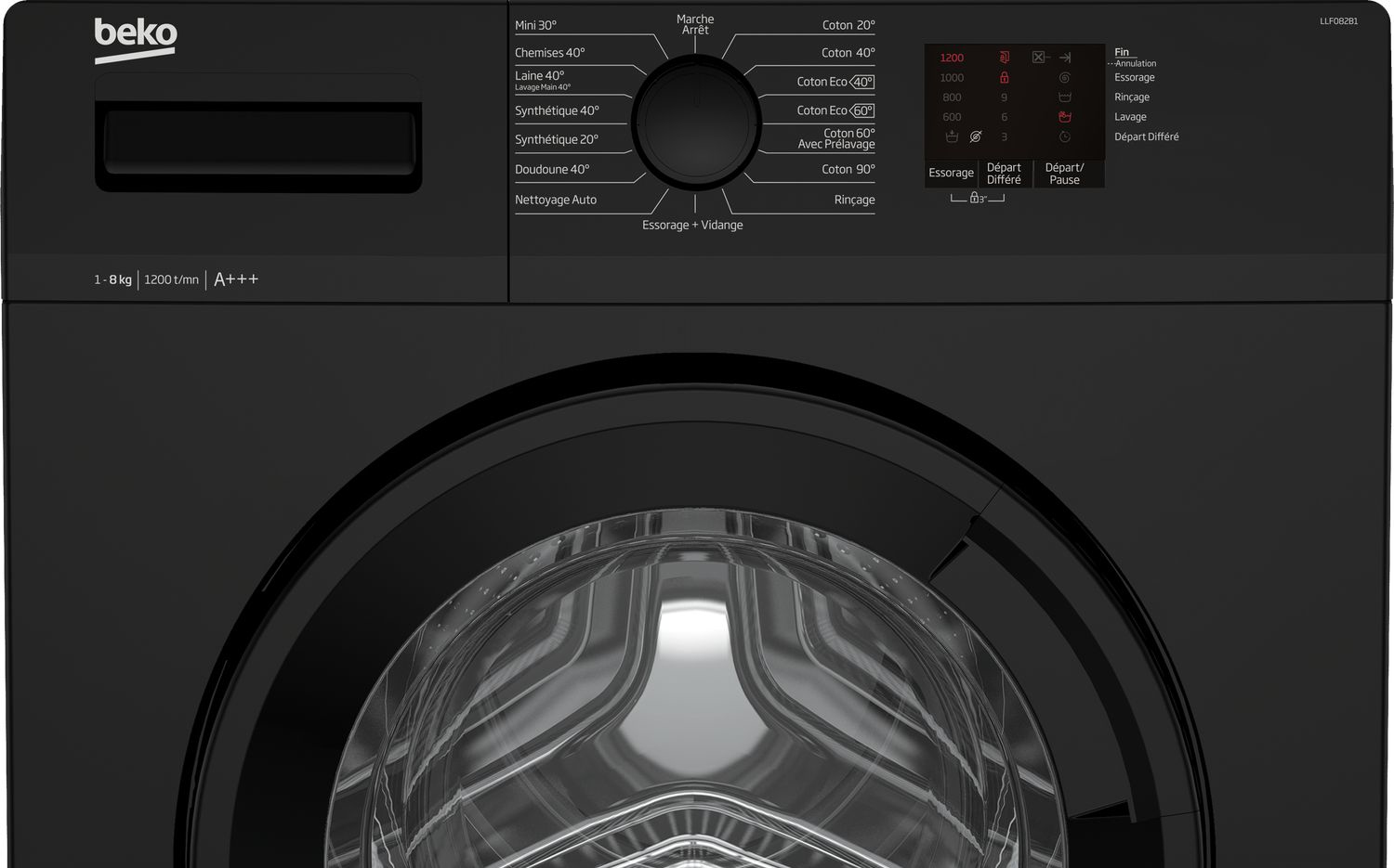 Beko LLF082B2 washing machine Front-load – image 2