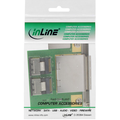 InLine 27650E interface cards/adapter Internal Mini-SAS – image 2