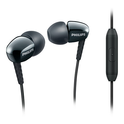 Philips In ear headphones with mic SHE3905BK/00