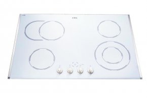 CDA HVC70WH hob White Built-in Ceramic hob 4 zone(s)