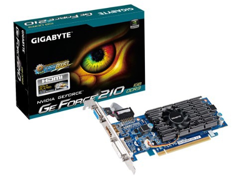 GIGABYTE GV-N210D3-1GI graphics card NVIDIA GeForce 210