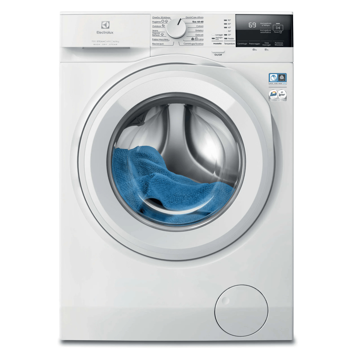 Electrolux EW7W285W washer dryer Freestanding Front-load White – image 2
