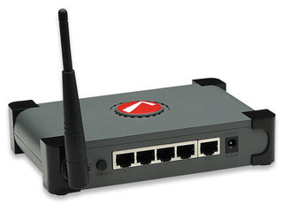 Intellinet 524445 wireless router Fast Ethernet Black, Grey – image 2