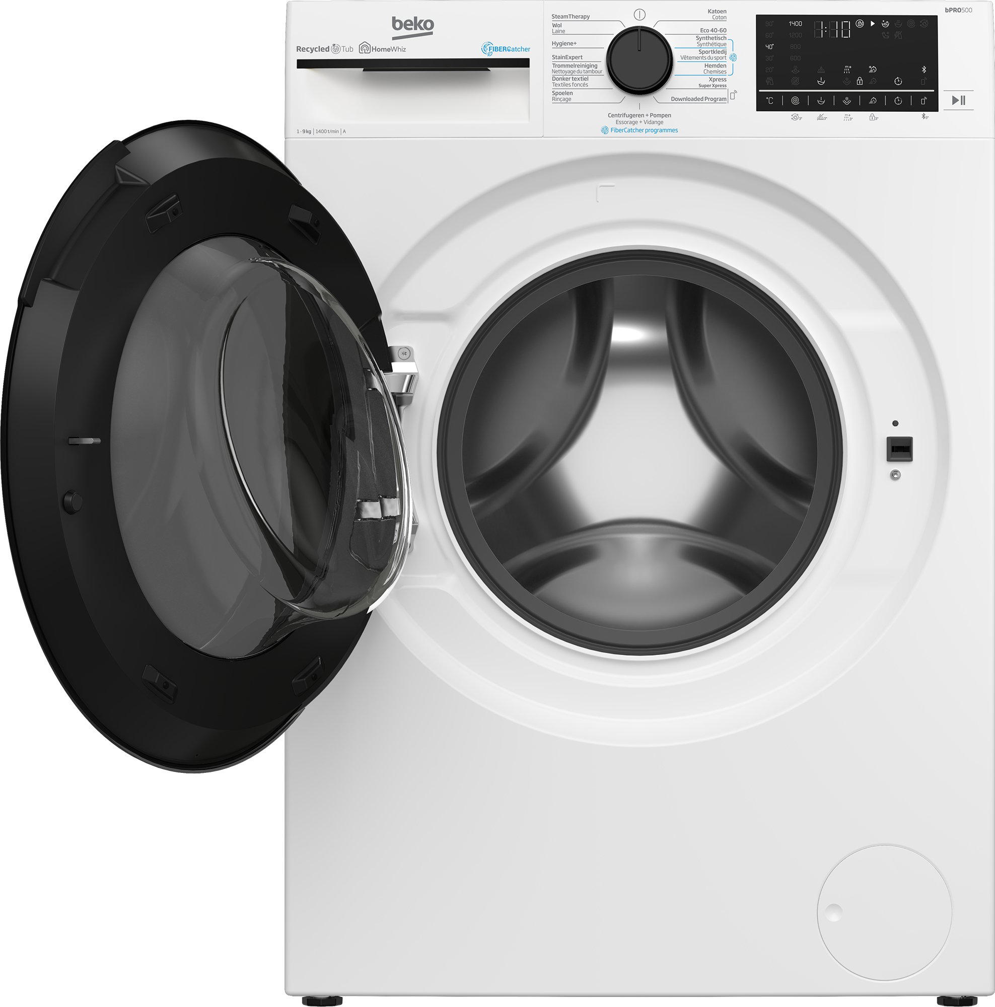 Beko B5WT594189W washing machine Front-load – image 3