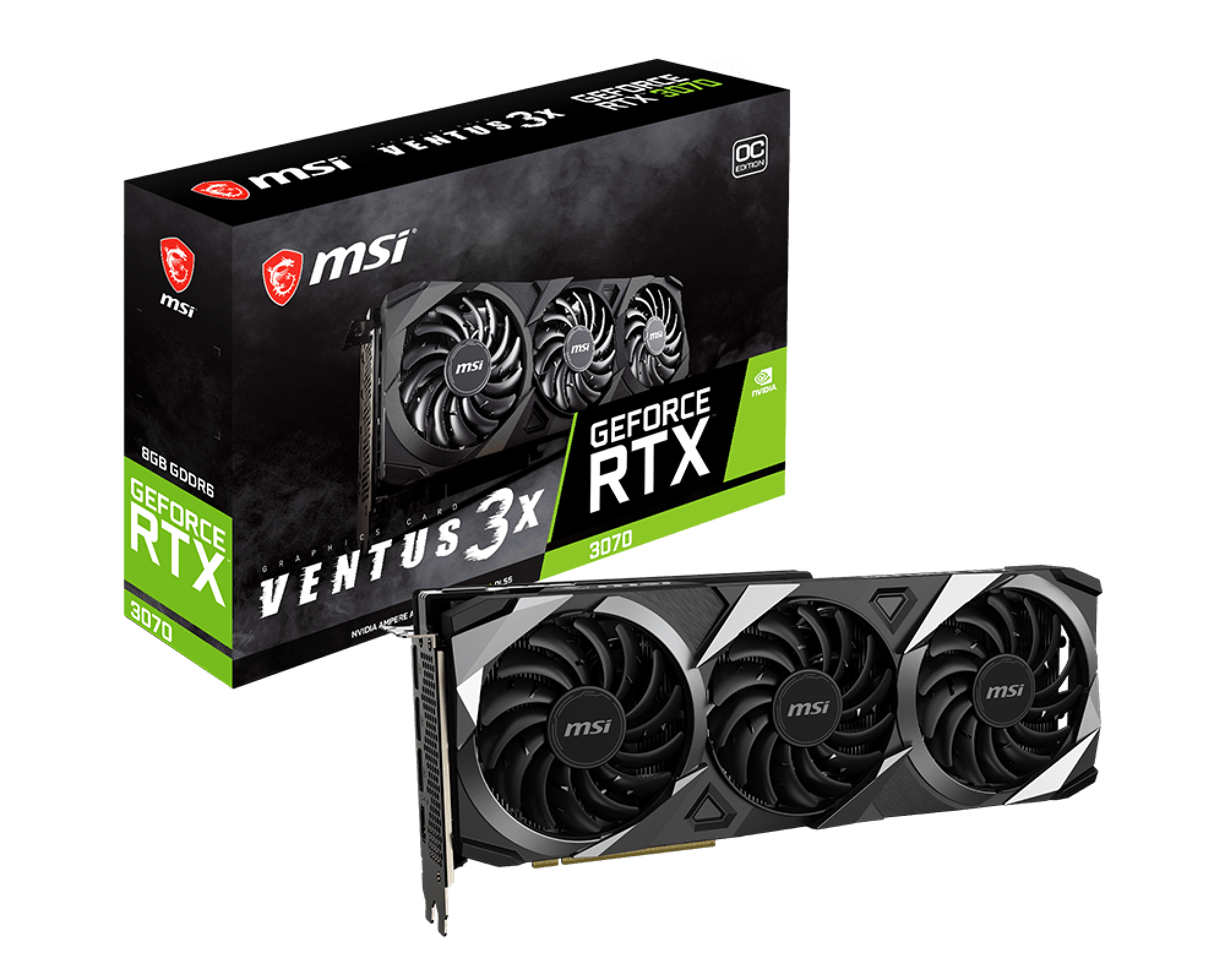 MSI VENTUS GeForce RTX 3070 3X OC NVIDIA 8 GB GDDR6 image 5