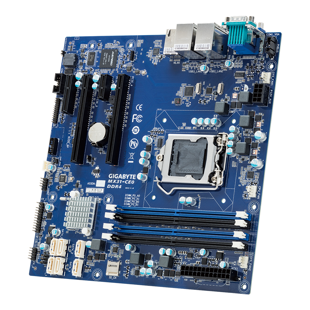GIGABYTE MX31-CE0 Intel® C232 LGA 1151 (Socket H4) micro ATX – image 2