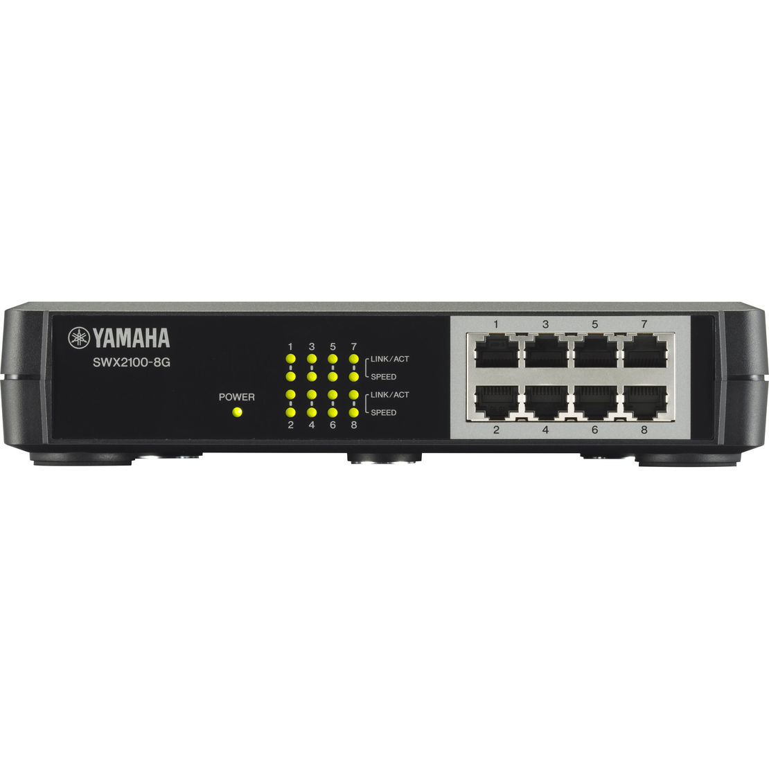 Yamaha SWX2100-8G network switch Gigabit Ethernet (10/100/1000) Black – image 2