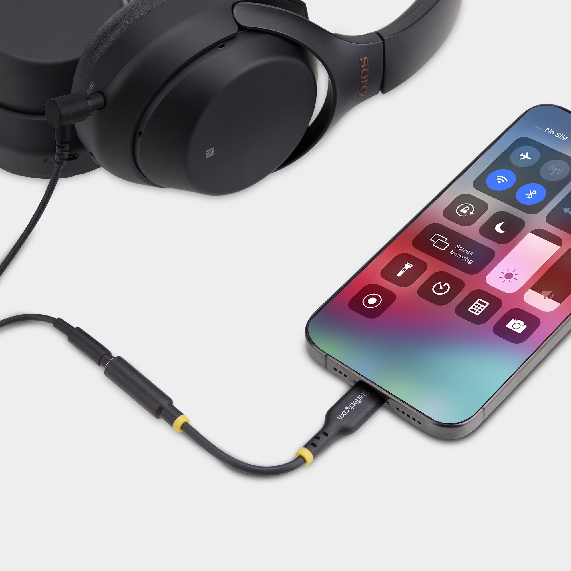 صورة محول صوت USB-C إلى 3.5 ملم StarTech.com USBCAUDIO2