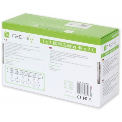 Techly 306653 video splitter HDMI 4x HDMI – image 6