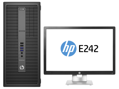 HP 800 G2 MT + EliteDisplay E242 – image 1