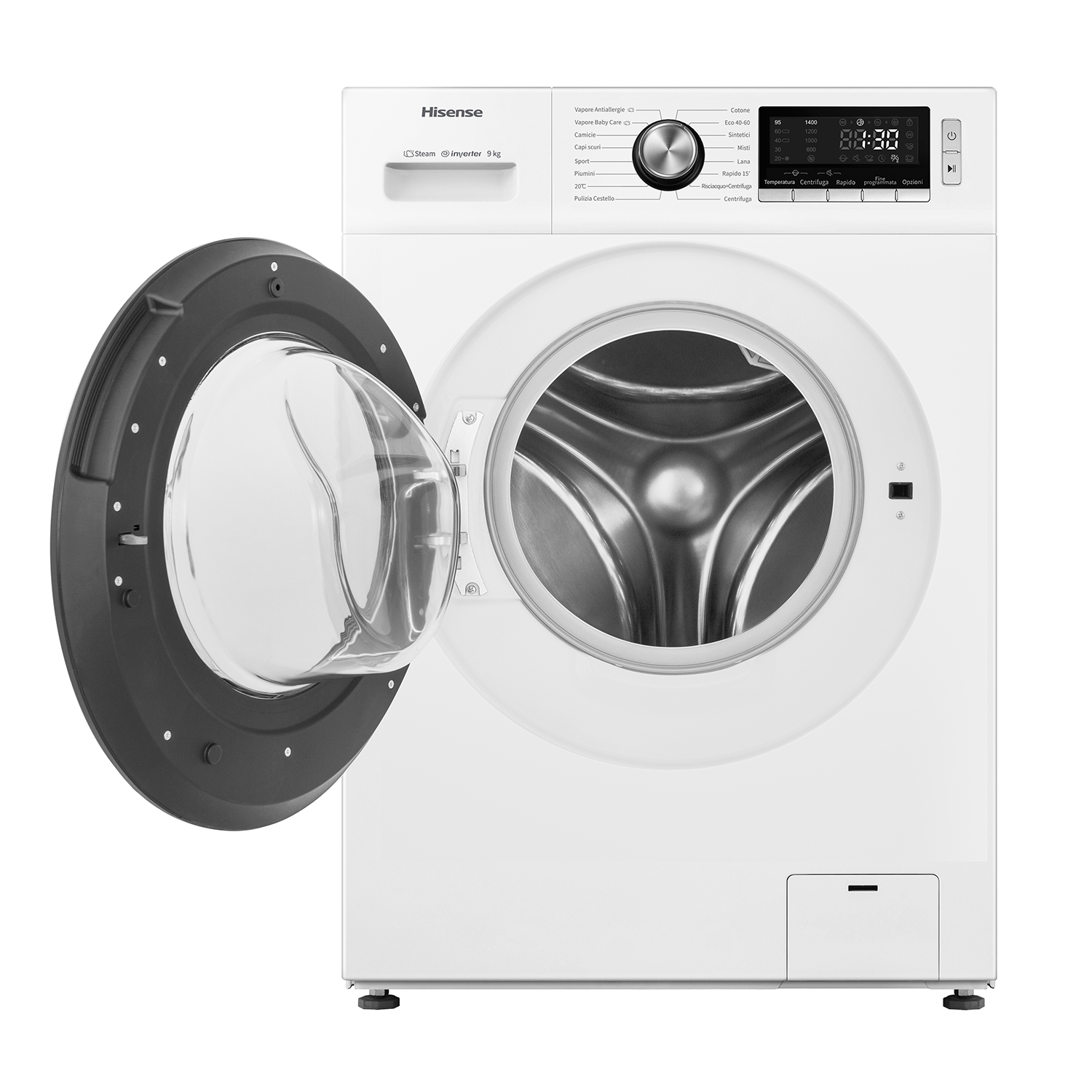 Hisense WFKV9014EVM washing machine Front-load – image 4