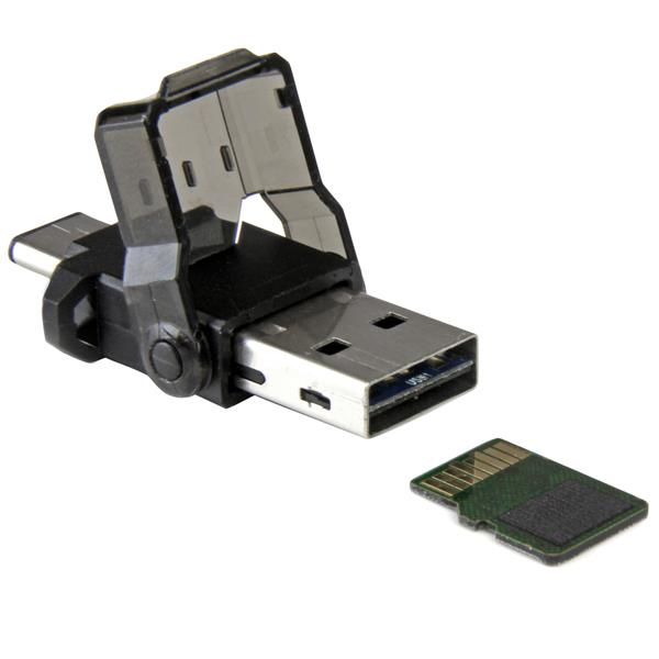 StarTech.com microSD to USB 3.0 Card Reader Adapter - USB-C and USB-A – image 6