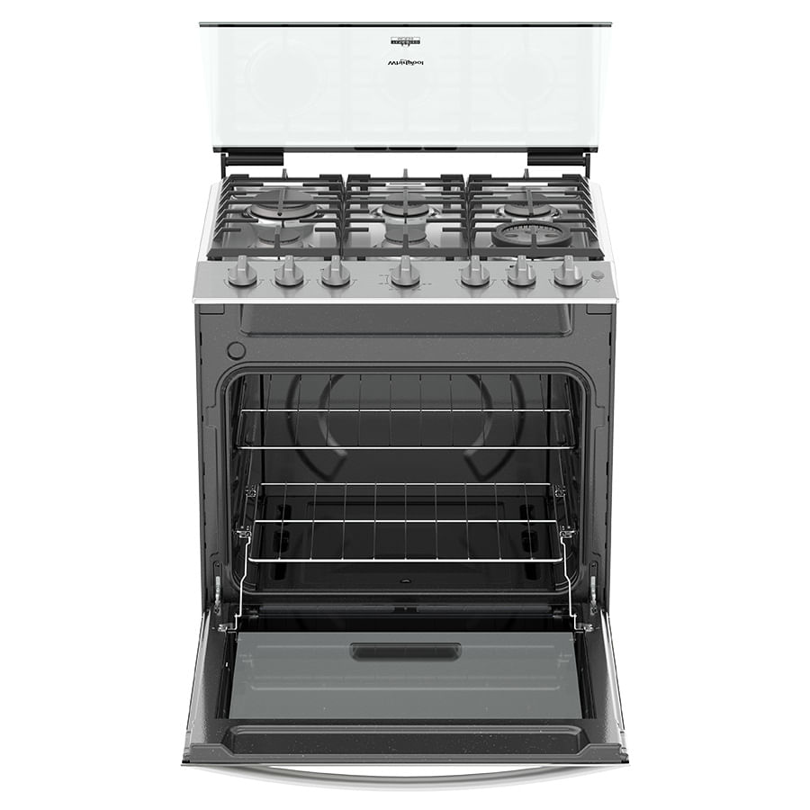 Whirlpool WFR7000S cooker Freestanding cooker Gas Grey – image 2