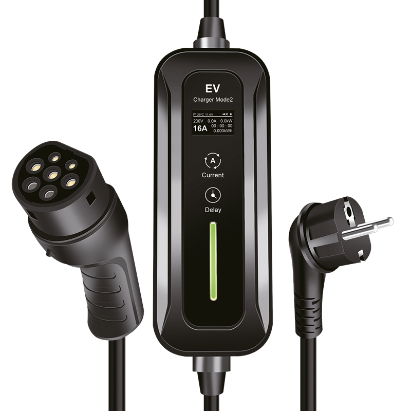 LogiLink EVL0100A electric vehicle charging station Black Plastic Wall 1
