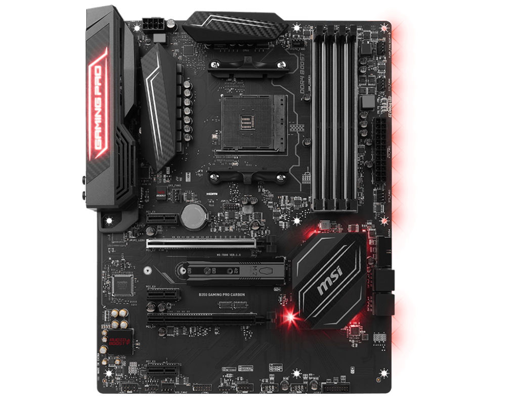 MSI B350 GAMING PRO CARBON – image 1