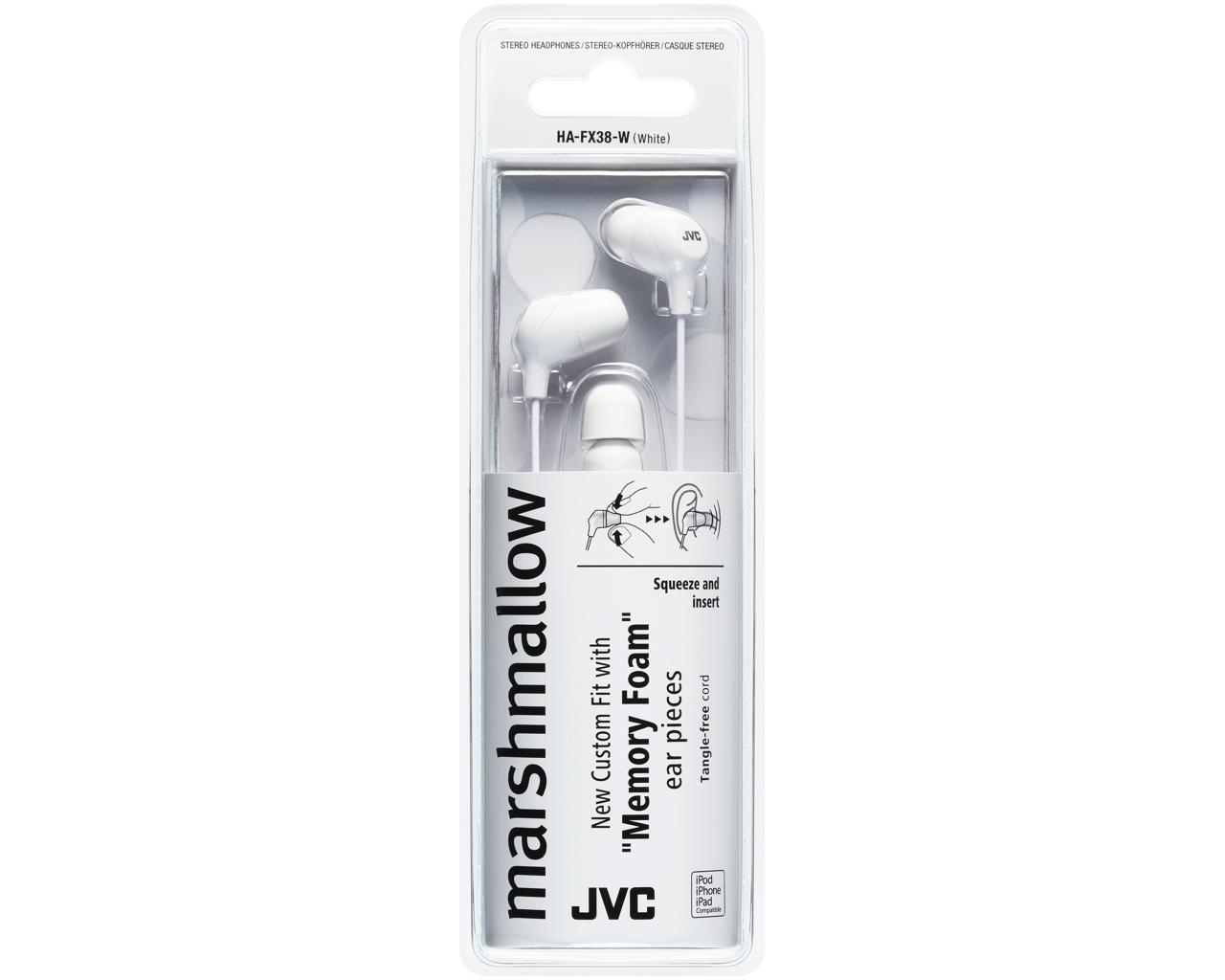 JVC HA-FX38-W-E Inner ear headphones – image 2