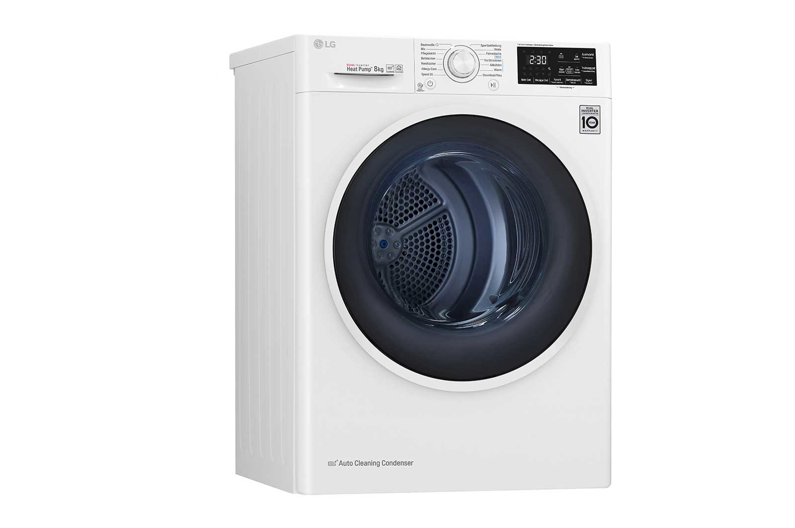 LG RT8DIH1Q tumble dryer Freestanding Front-load White – image 7