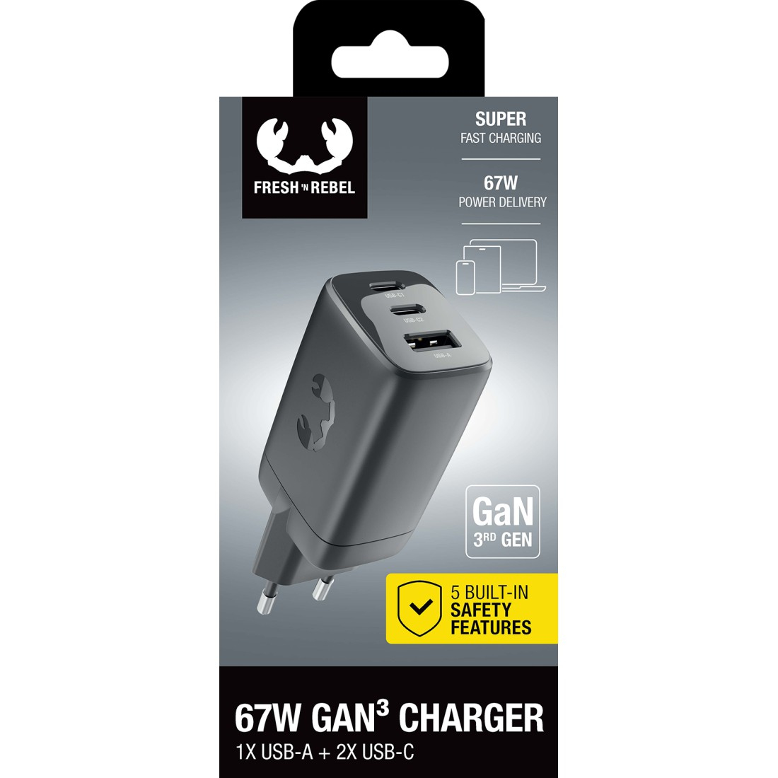 Hama 00232965 mobile device charger Smartphone, Tablet, Laptop, Headset, Headphones Dark Grey AC Fast charging Indoor – image 7