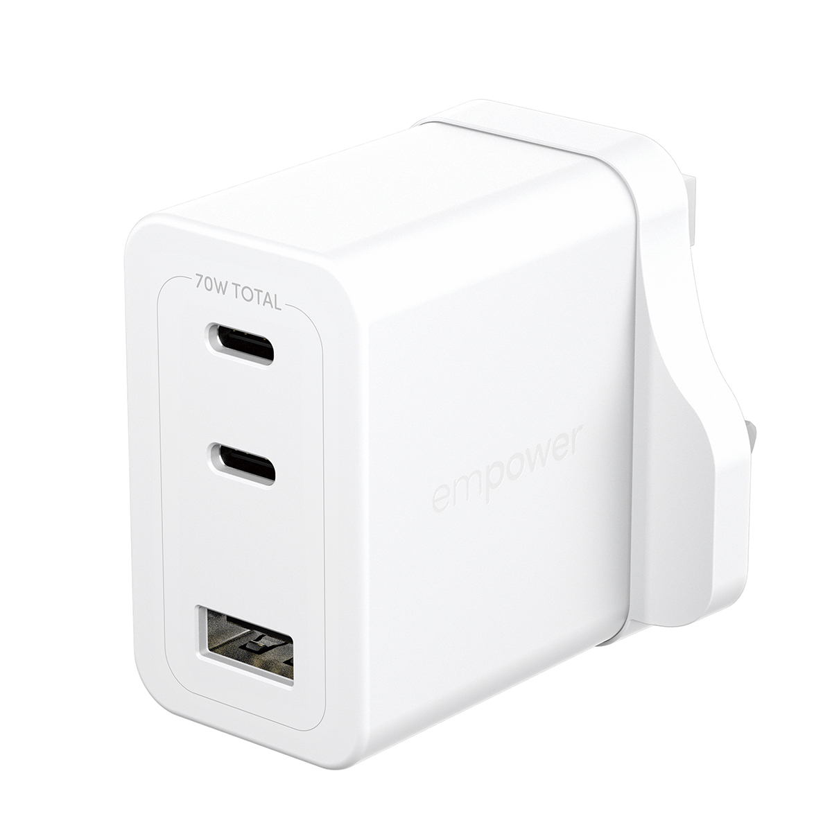 PANZERGLASS HIGH-SPD MULT.CHARGER GRAND PRIX USB-C + USB-A 70W SIL