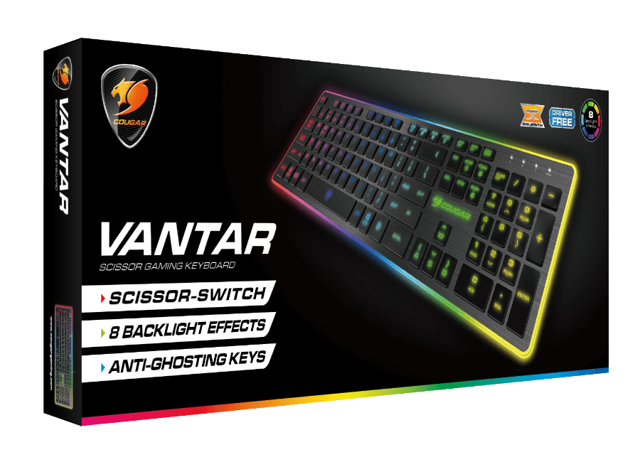 COUGAR Gaming Tastatur Vantar Swiss-Layout