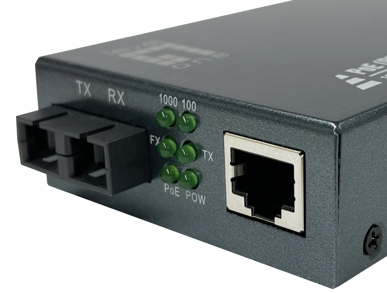 LevelOne RJ45 to SC Gigabit Media Converter, PoE PSE, Single-Mode Fiber, 20km – image 6