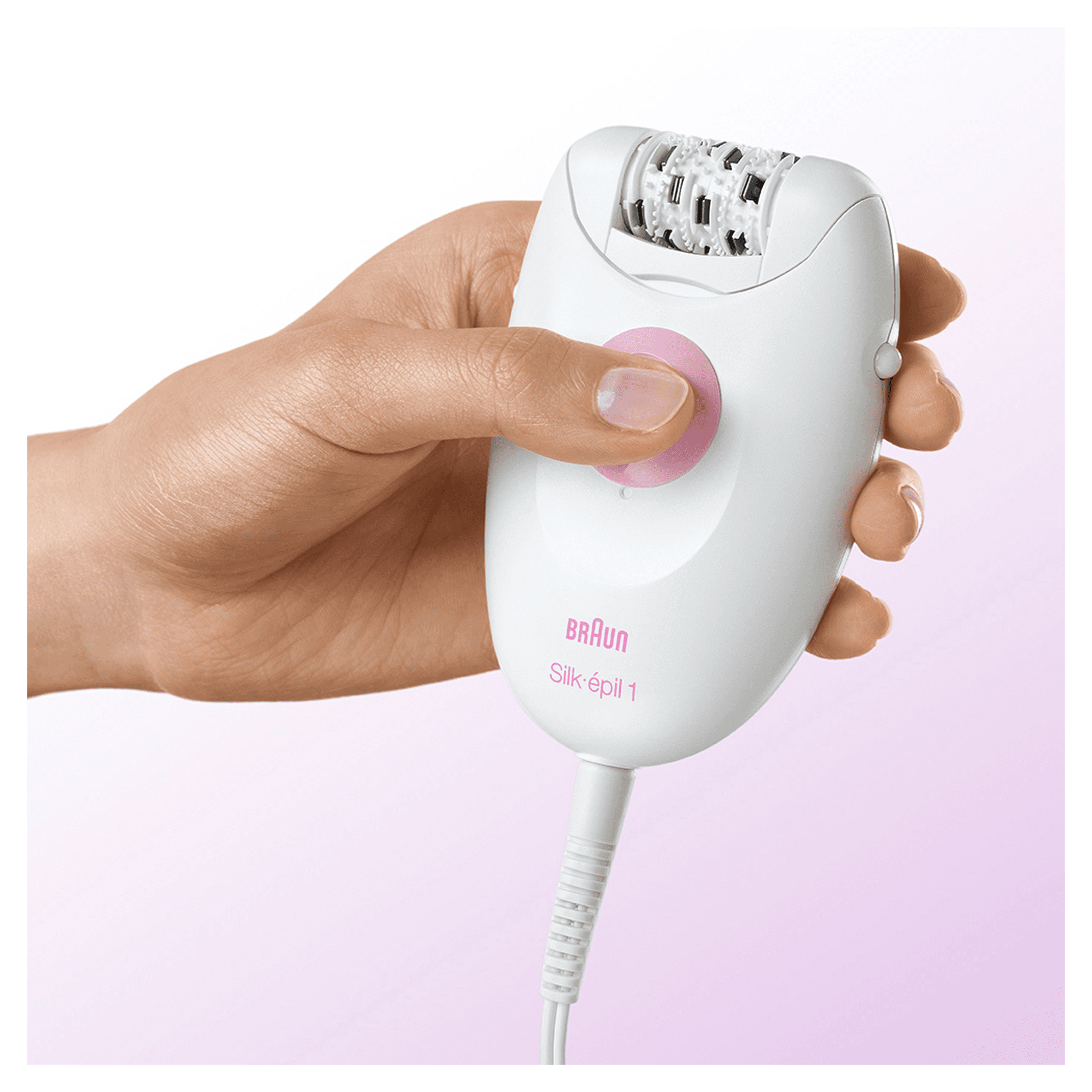 Braun 81647012 epilator 0 tweezers White, Rose – image 6