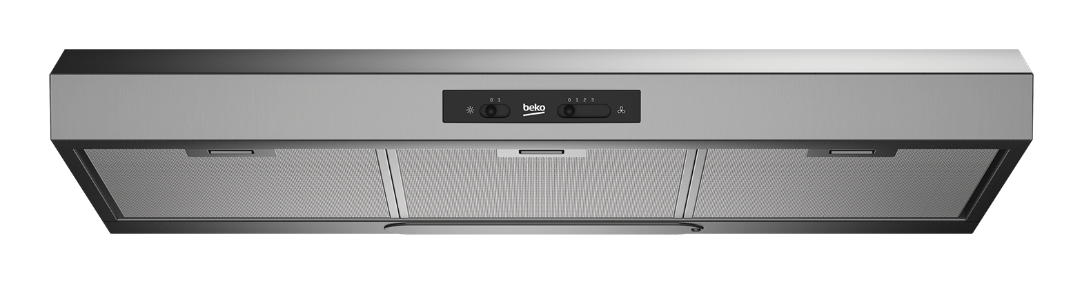Beko HNS91210X cooker hood Built-under Stainless steel 272 m³/h – image 1