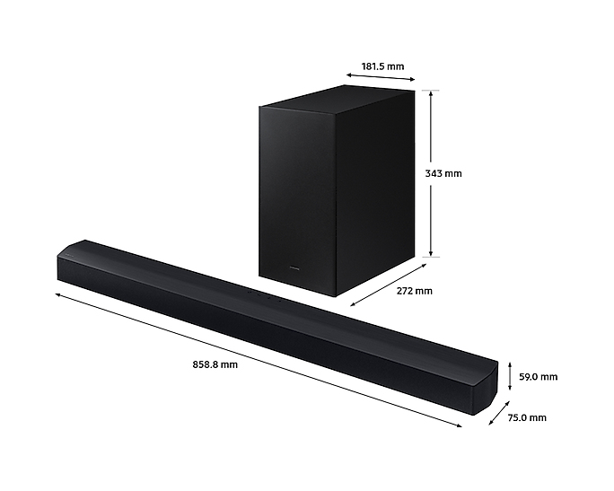 Samsung S95D 55” OLED 4K Smart TV (2024) and C430 C-Series Soundbar with Subwoofer – image 5