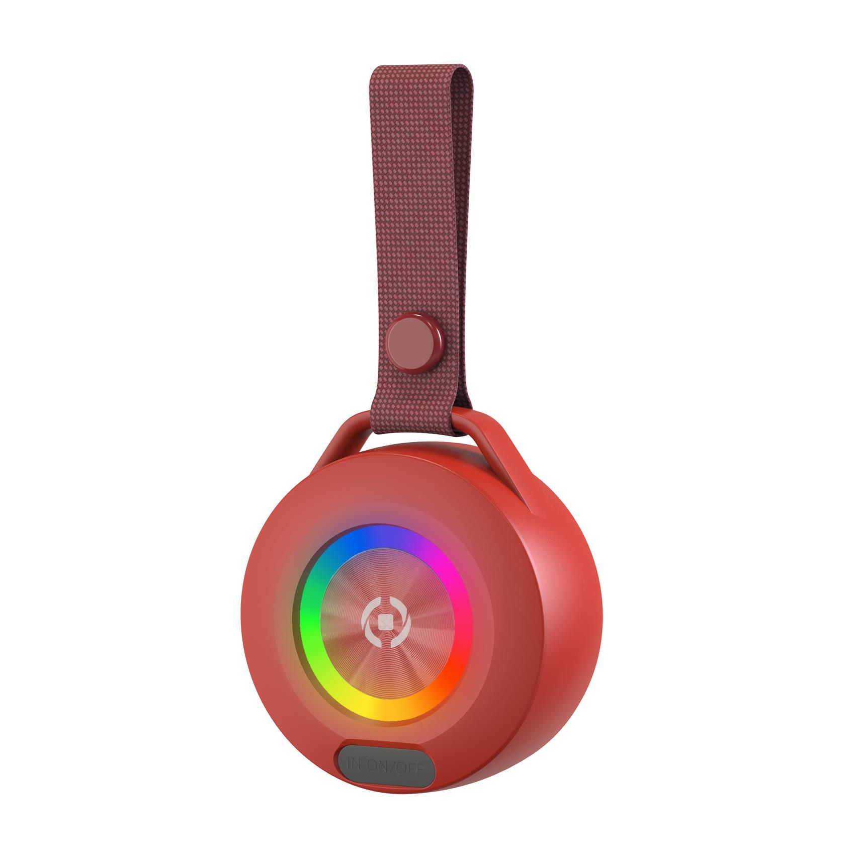 Celly LIGHTBEATRD portable/party speaker Stereo portable speaker Red – image 1