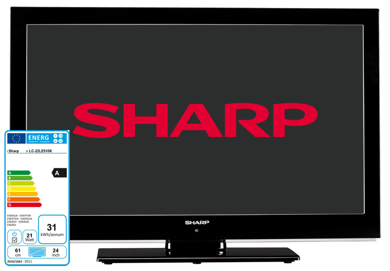 Sharp LC-22LE510E TV – image 1