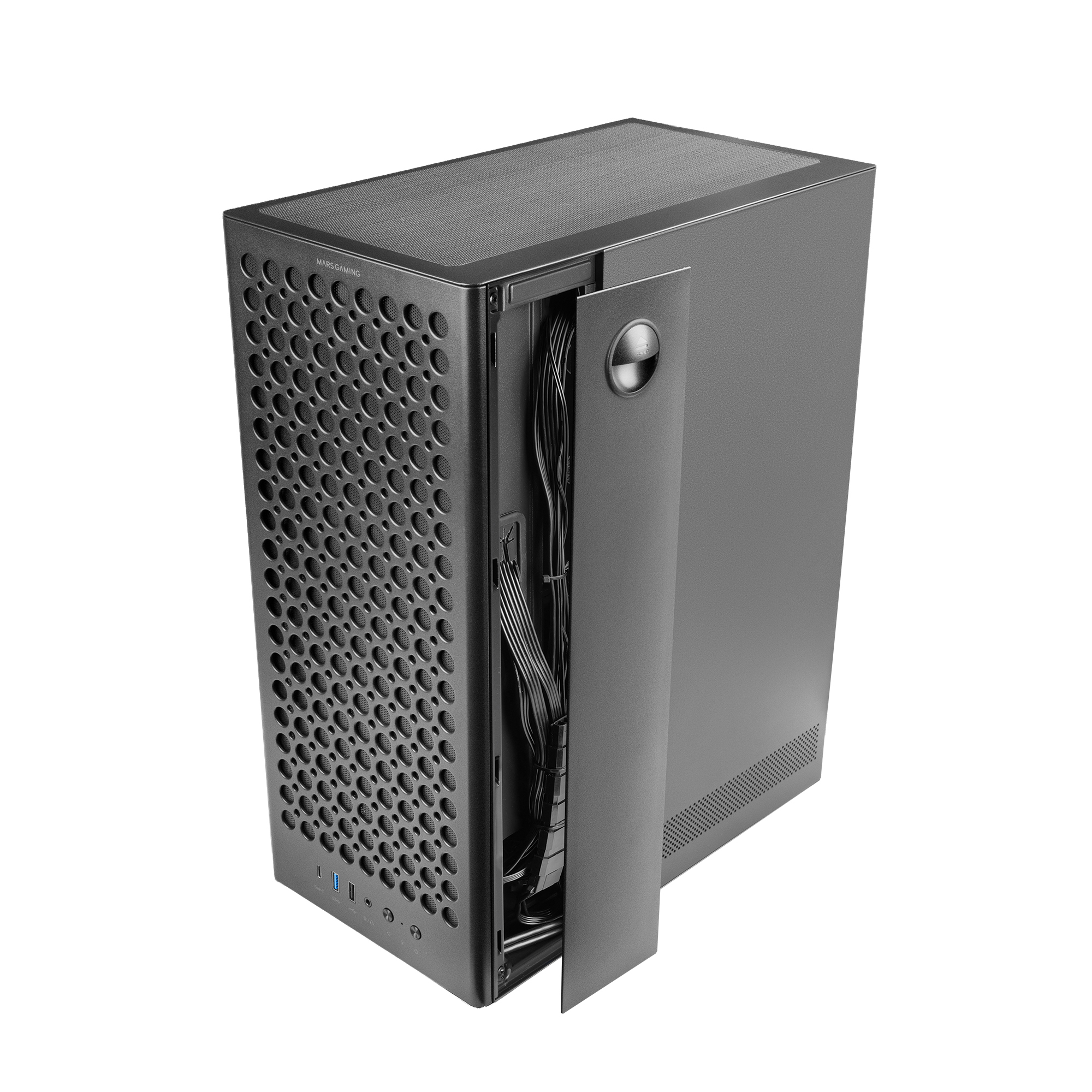 Mars Gaming MCT800 computer case Midi Tower Black image 10